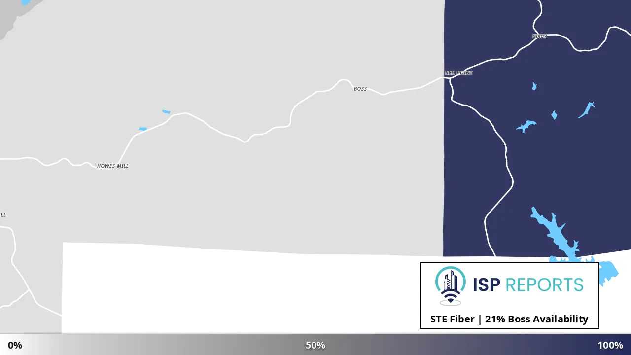 Boss, MO map of internet availability