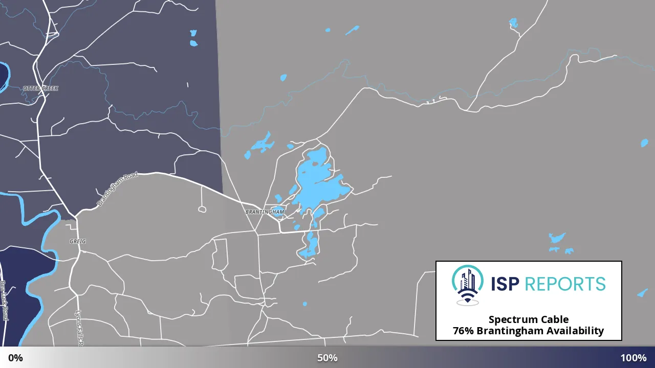 Brantingham, NY map of internet availability
