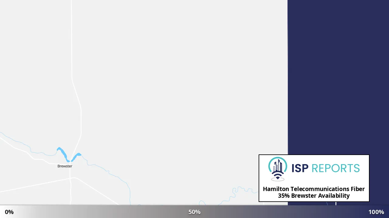 Brewster, NE map of internet availability