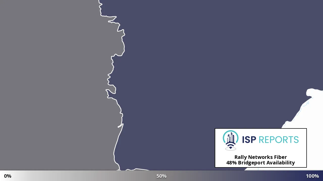 Bridgeport, OR map of internet availability