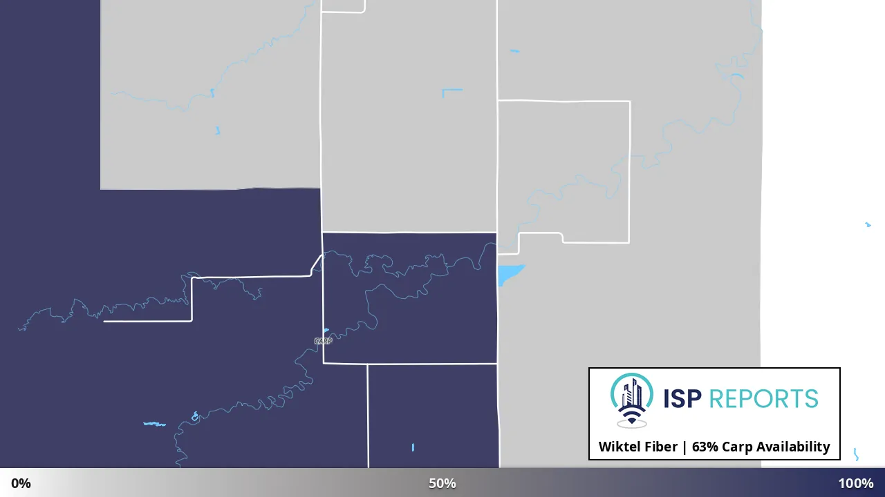 Carp, MN map of internet availability