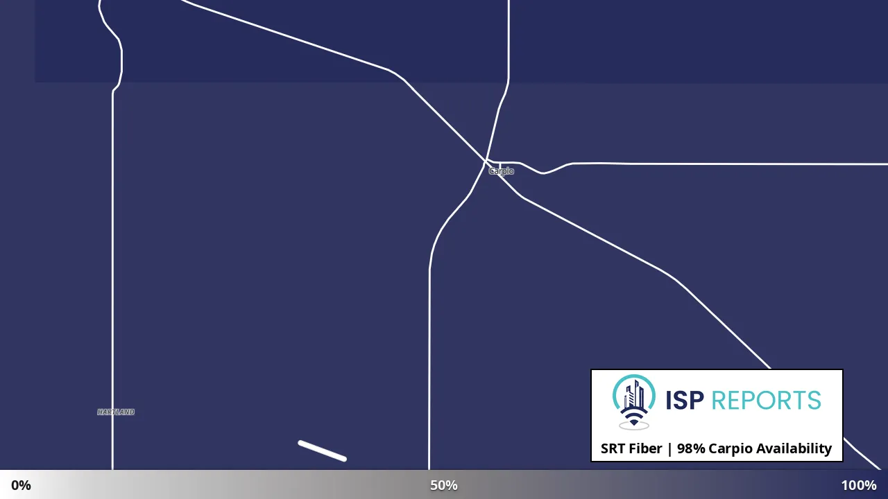 Carpio, ND map of internet availability