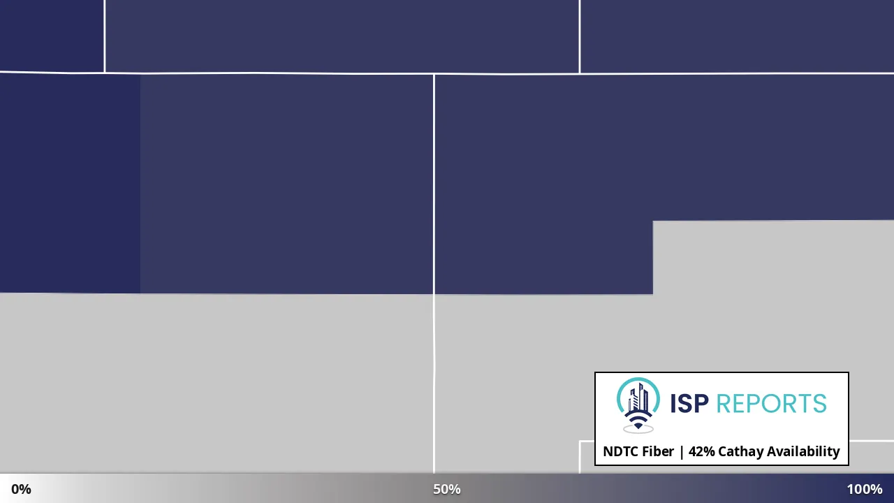 Cathay, ND map of internet availability