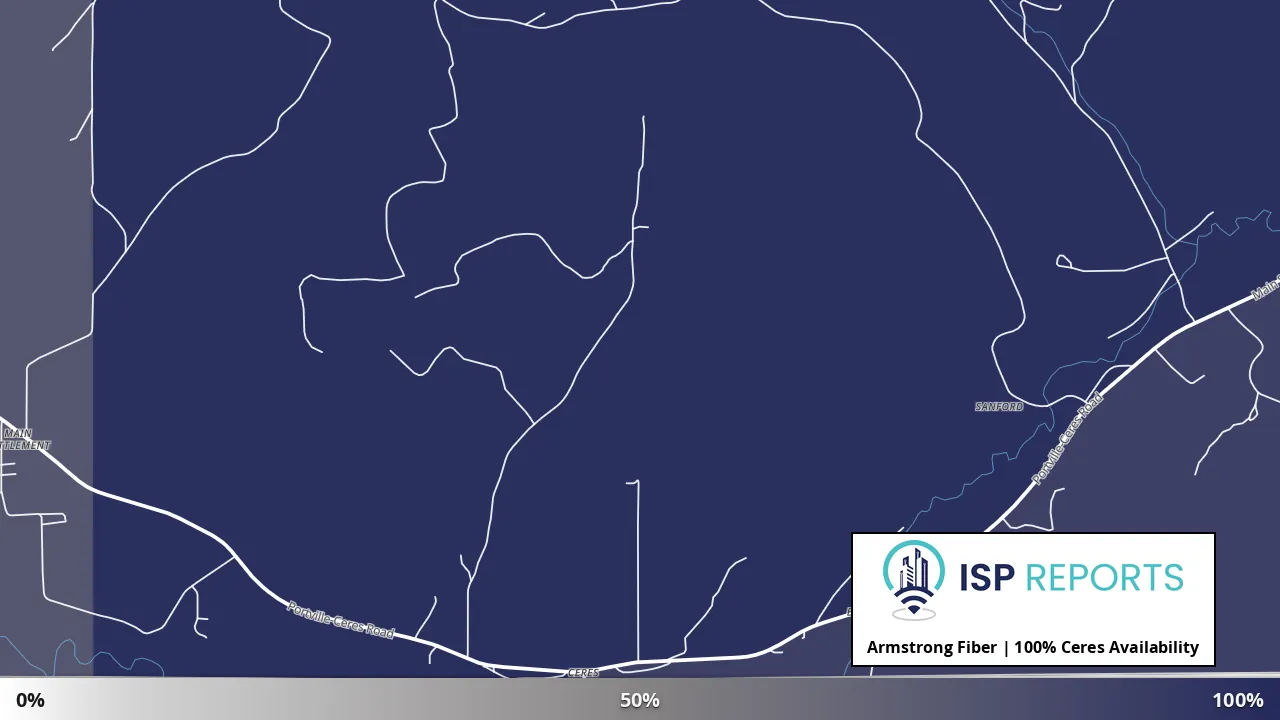 Ceres, NY map of internet availability