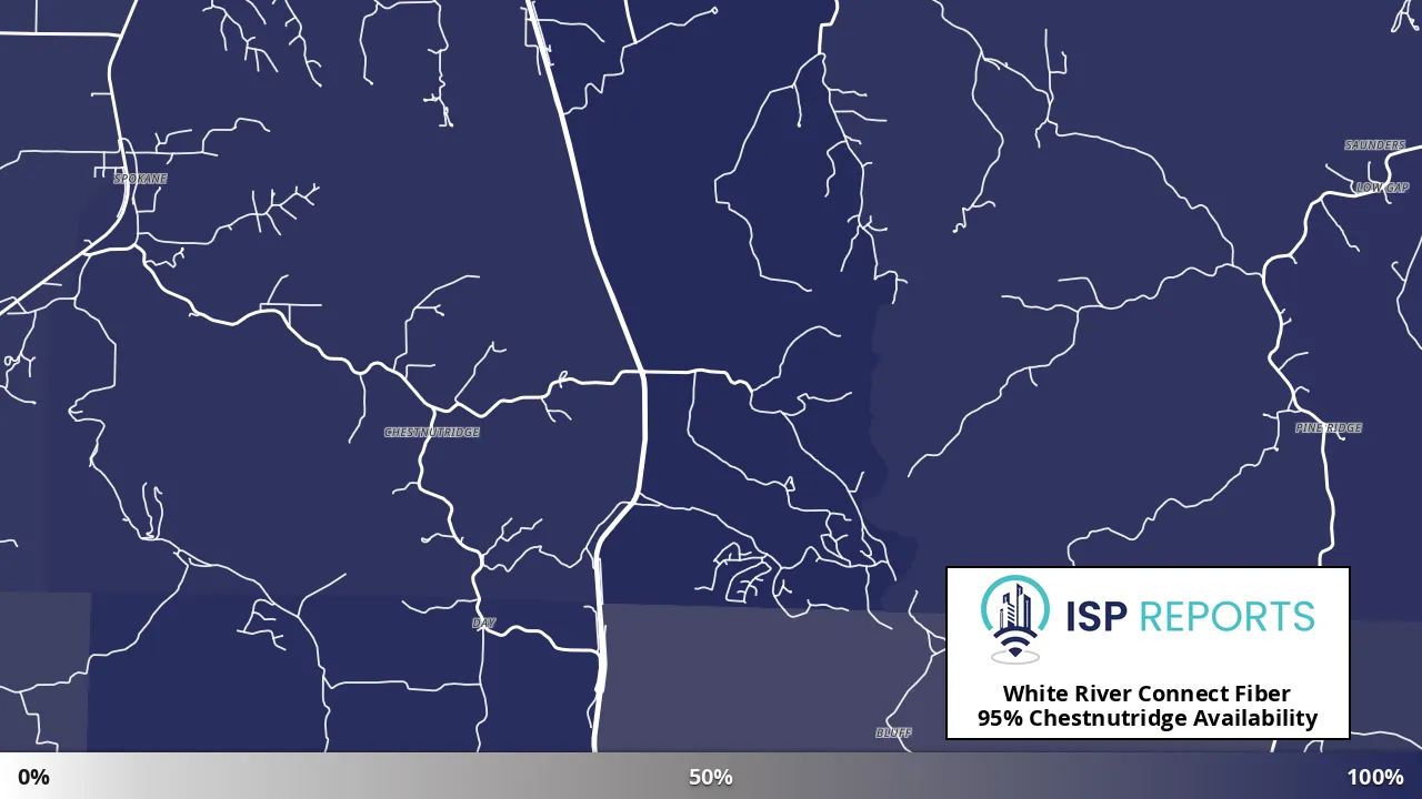 Chestnutridge, MO map of internet availability