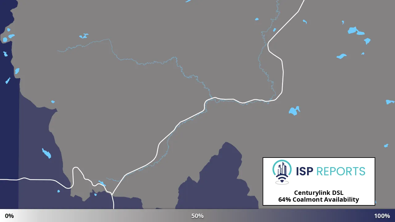 Coalmont, CO map of internet availability