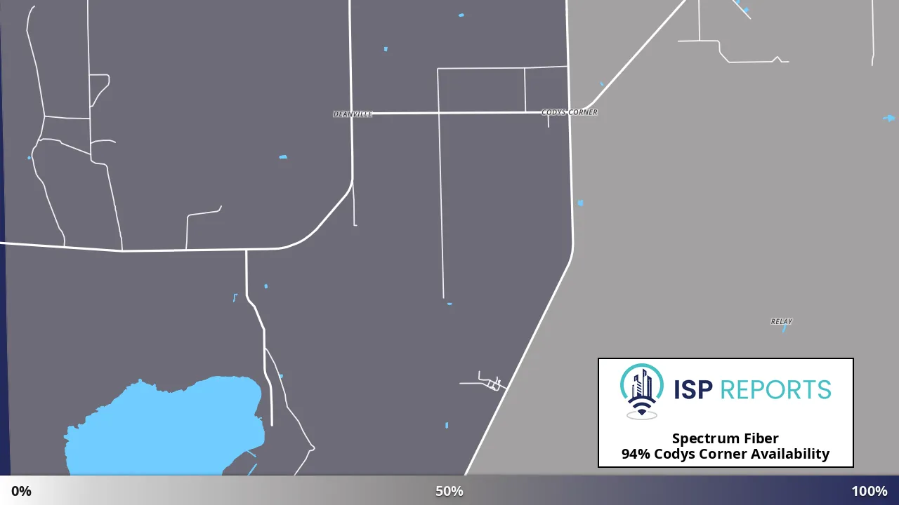 Codys Corner, FL map of internet availability