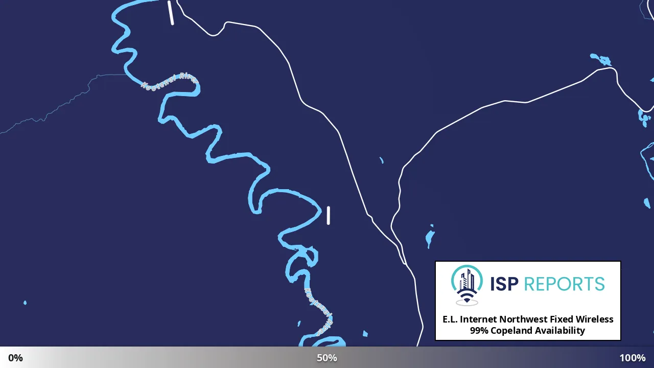 Copeland, ID map of internet availability