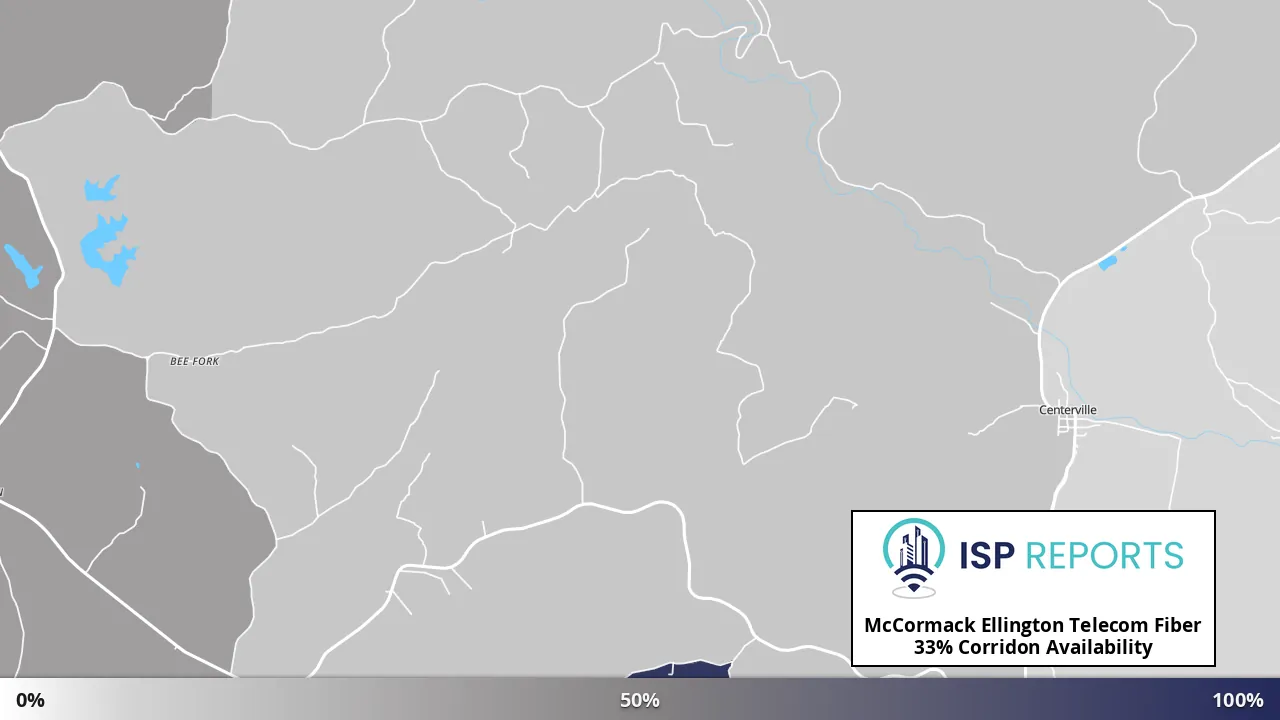 Corridon, MO map of internet availability
