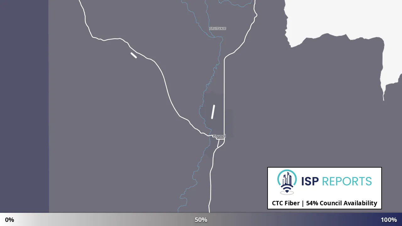 Council, ID map of internet availability