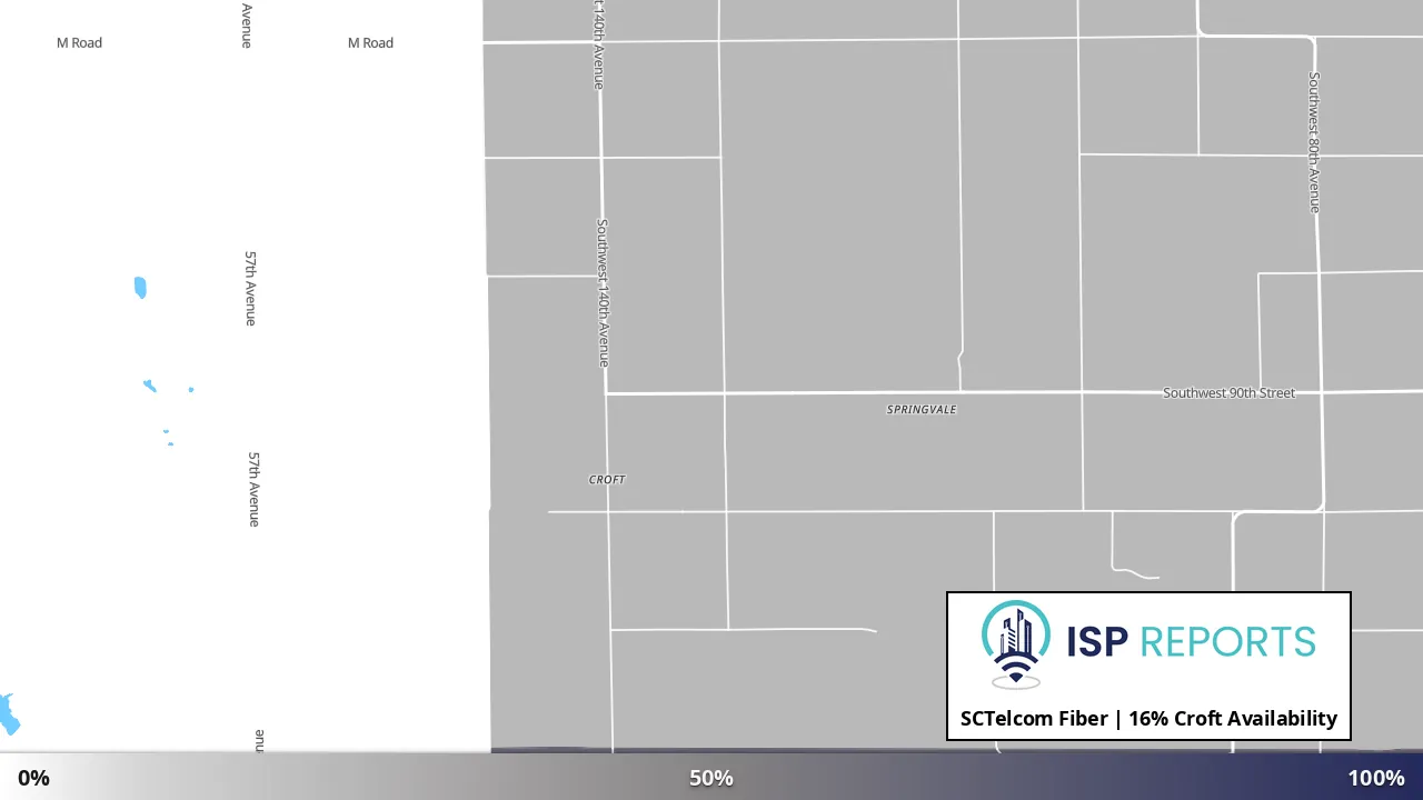 Croft, KS map of internet availability