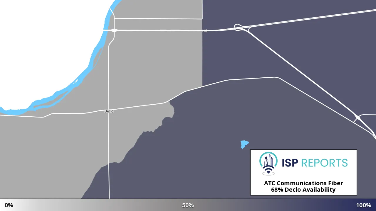 Declo, ID map of internet availability