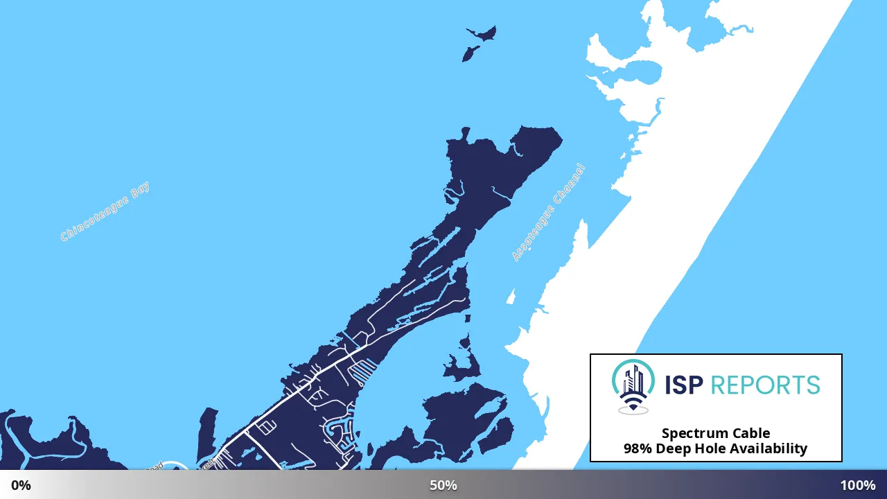 Deep Hole, VA map of internet availability