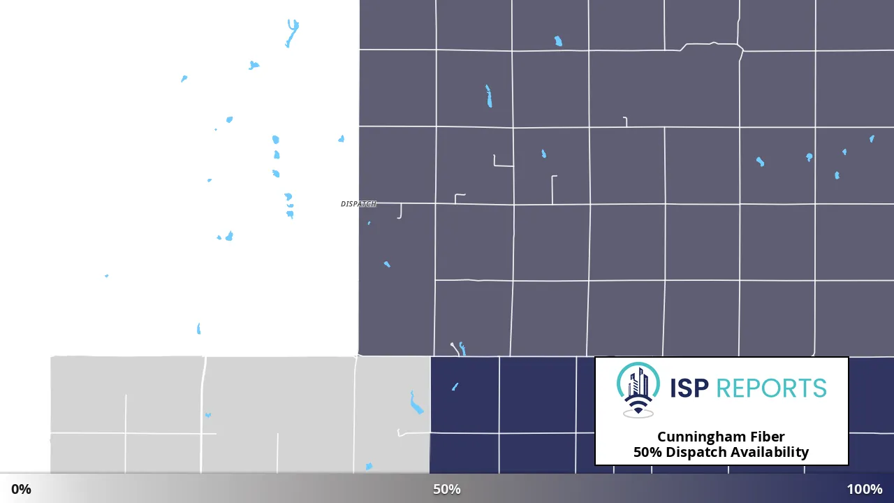 Dispatch, KS map of internet availability