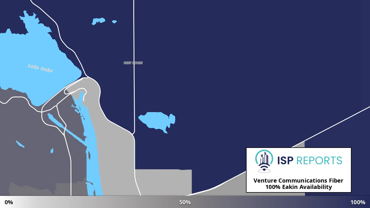 Eakin, SD map of internet availability
