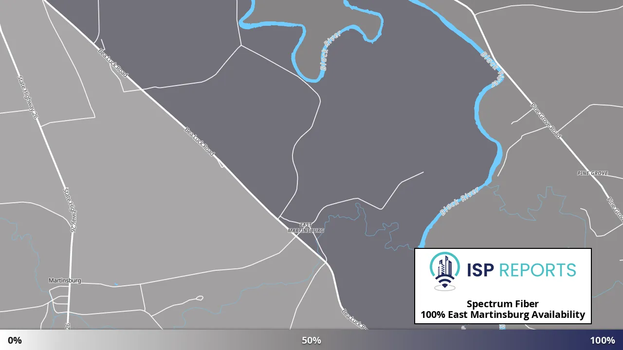 East Martinsburg, NY map of internet availability