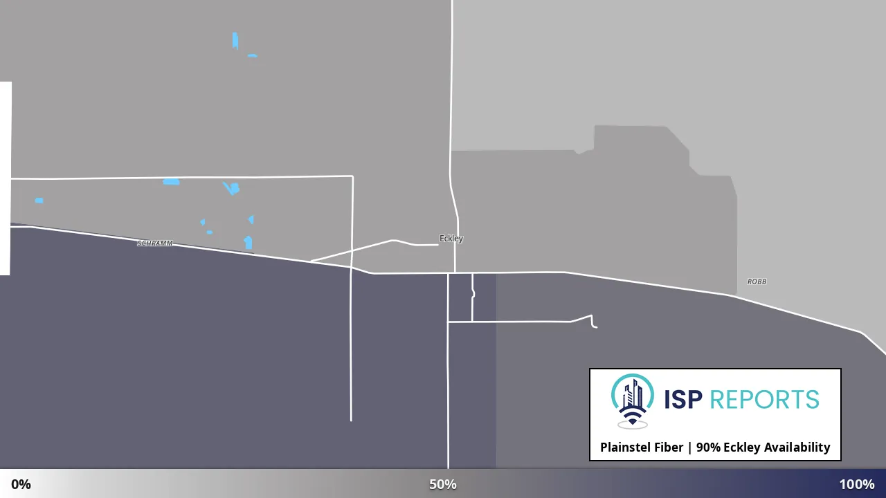 Eckley, CO map of internet availability