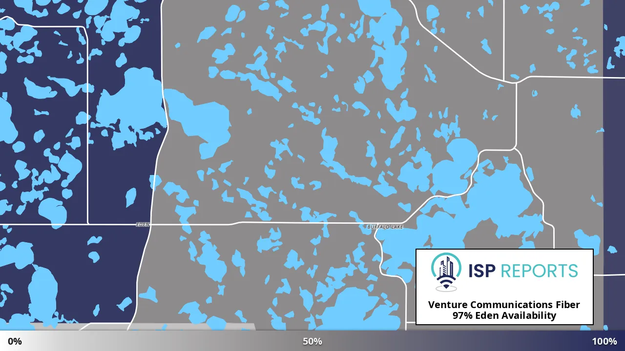 Eden, SD map of internet availability