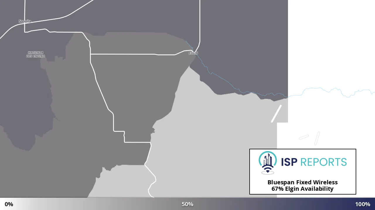 Elgin, AZ map of internet availability
