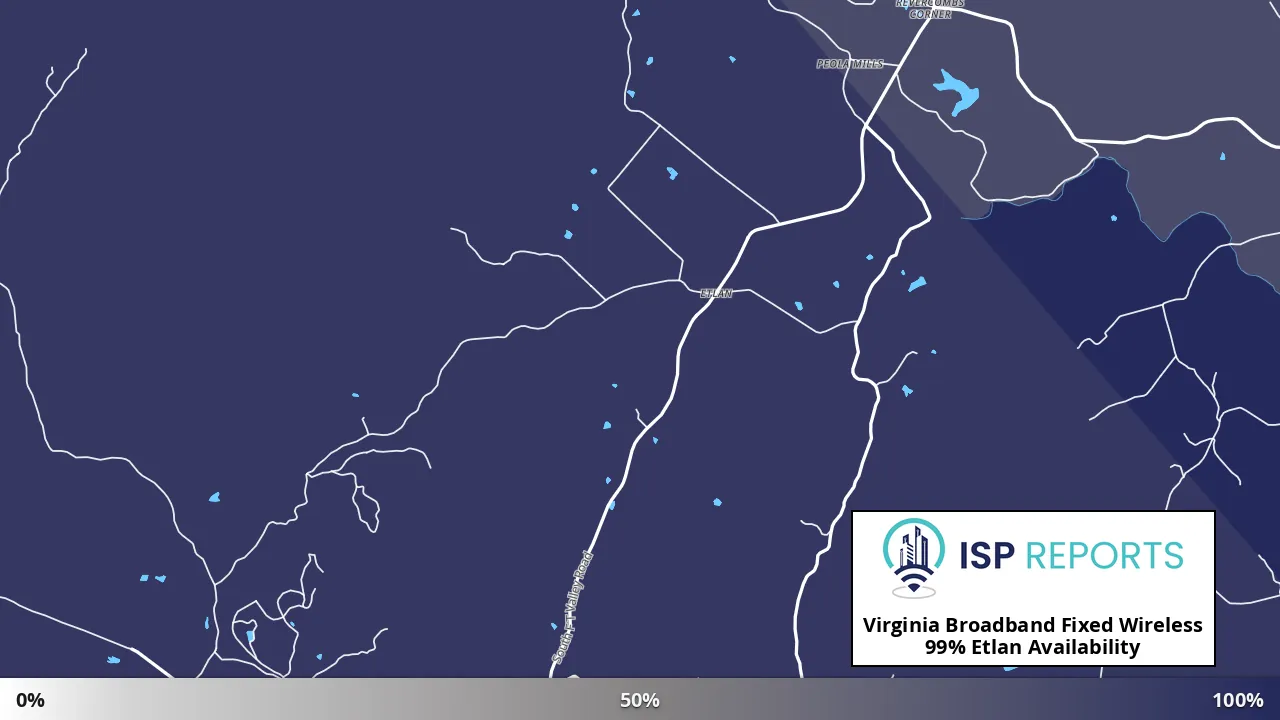 Etlan, VA map of internet availability
