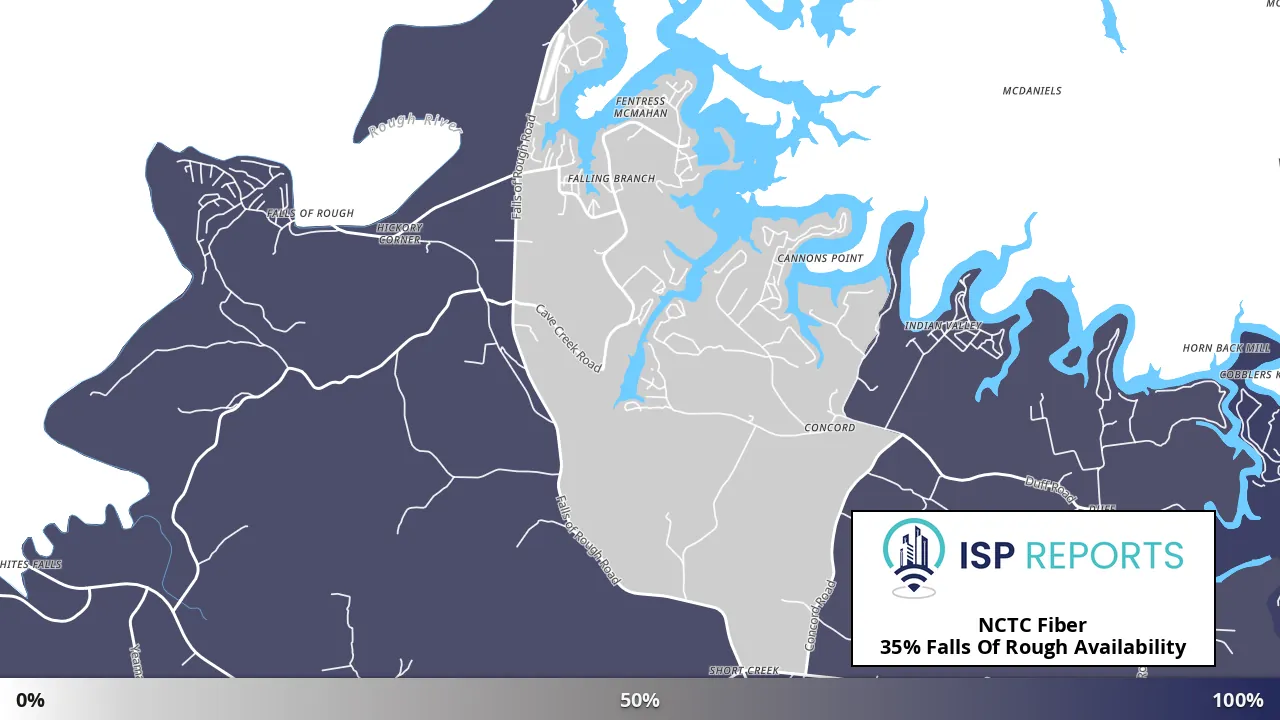 Falls Of Rough, KY map of internet availability