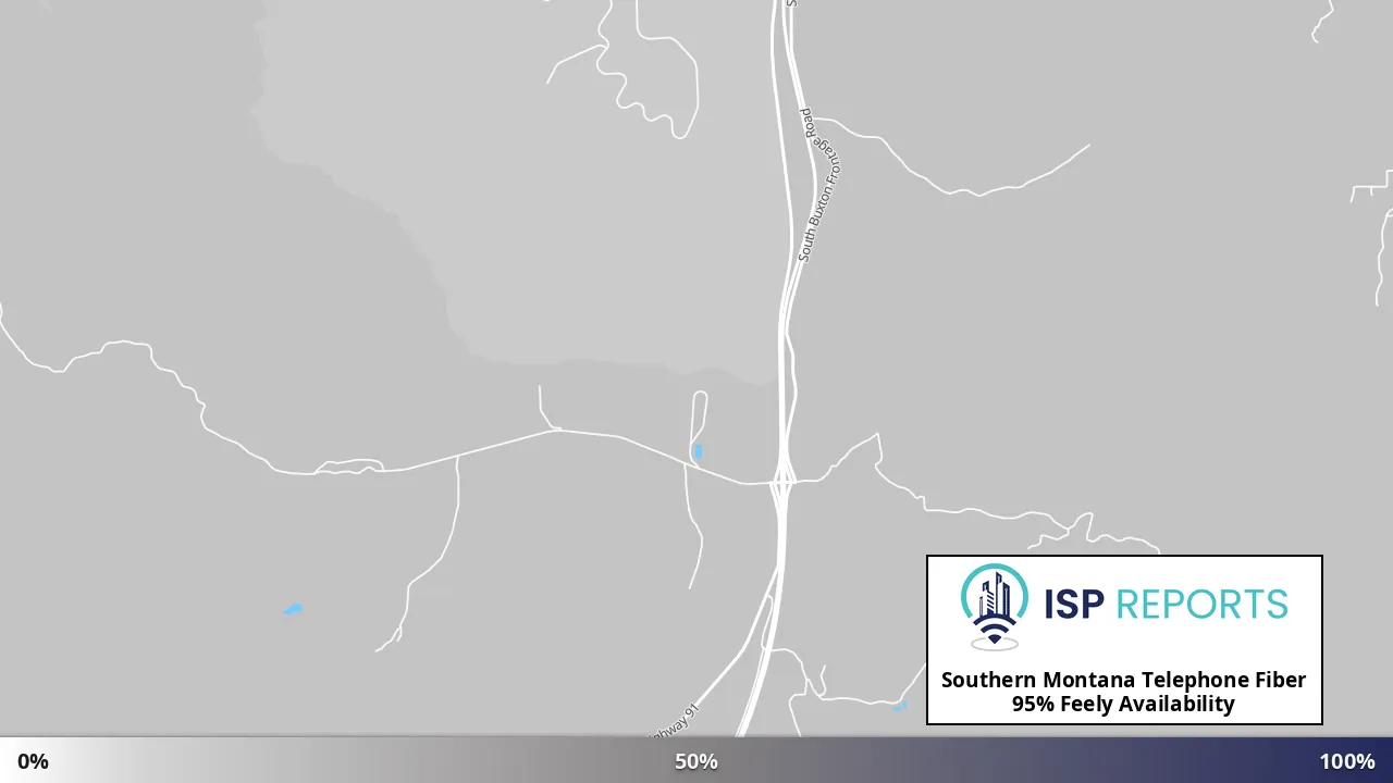 Feely, MT map of internet availability
