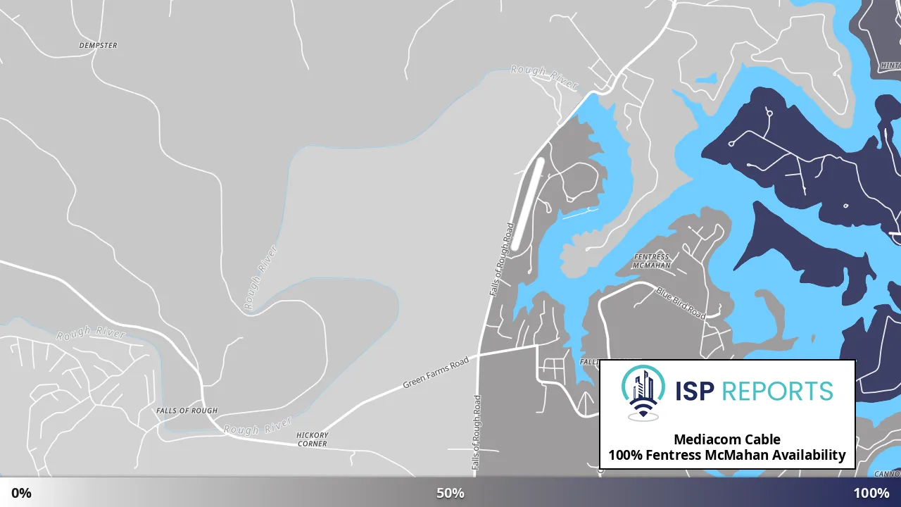 Fentress McMahan, KY map of internet availability
