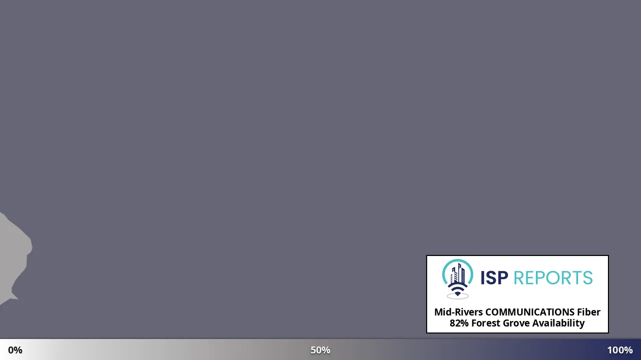 Forest Grove, MT map of internet availability