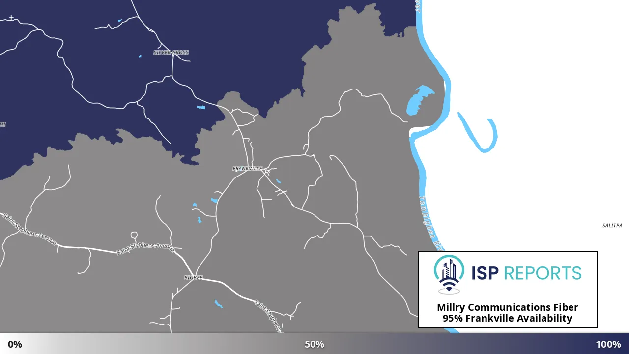 Frankville, AL map of internet availability