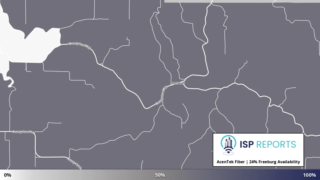 Freeburg, MN map of internet availability
