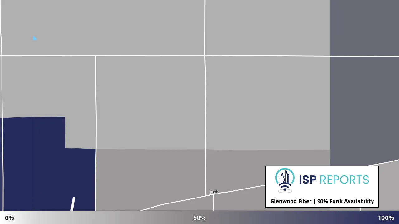 Funk, NE map of internet availability