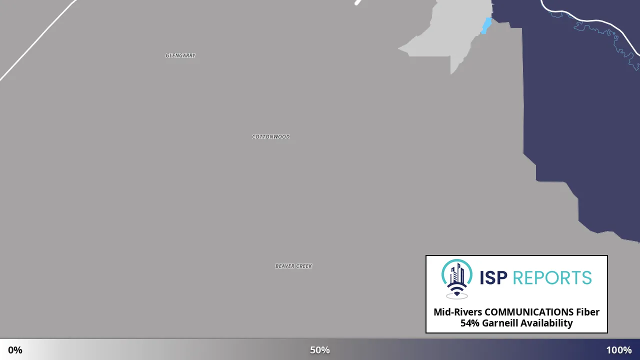 Garneill, MT map of internet availability
