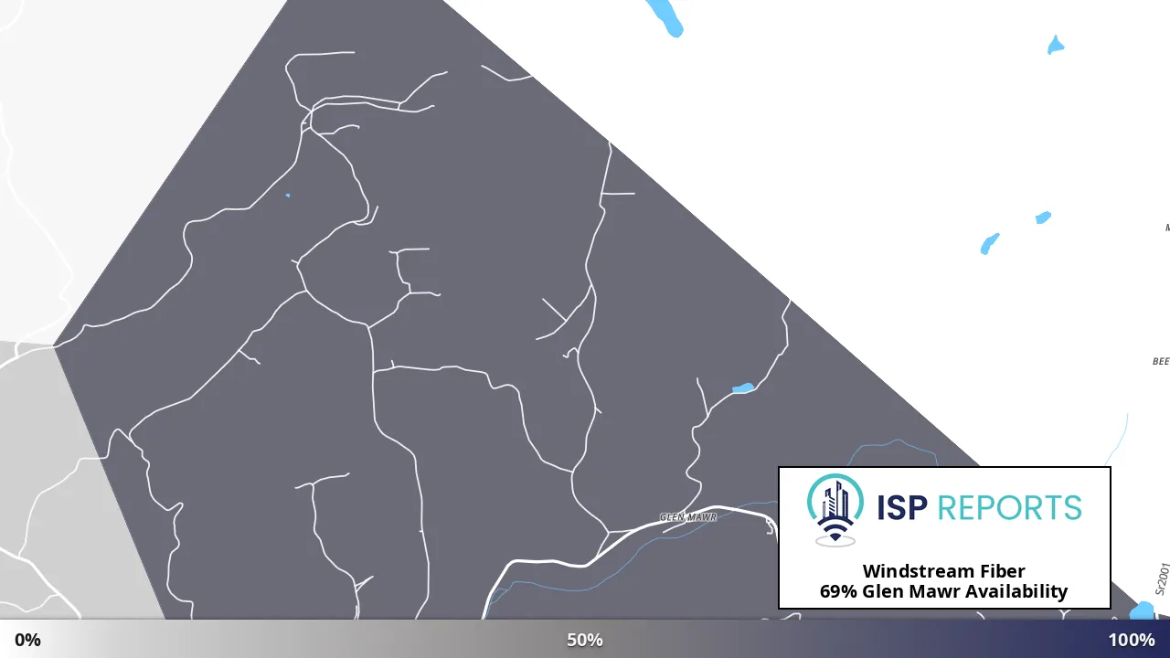 Glen Mawr, PA map of internet availability