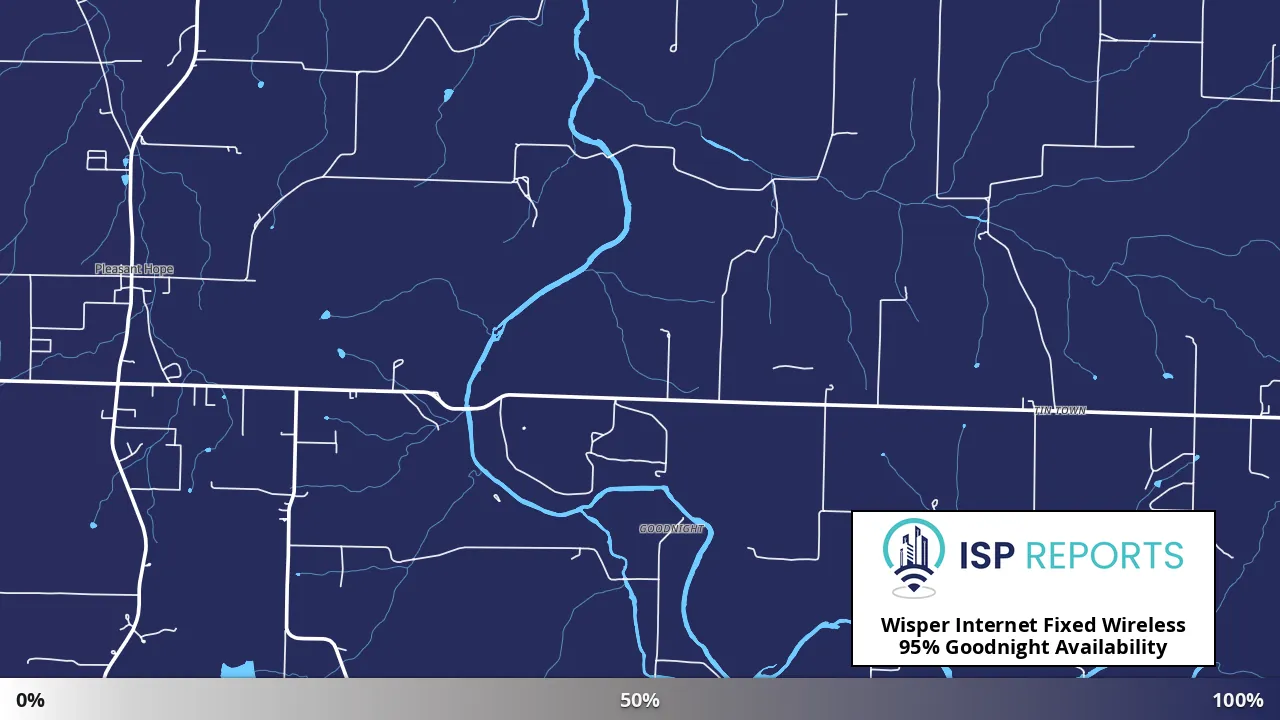 Goodnight, MO map of internet availability