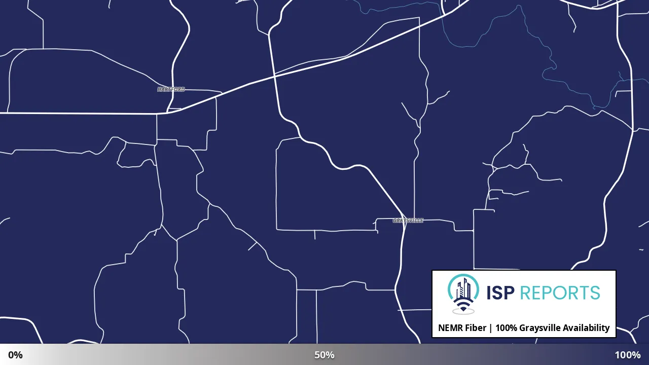 Graysville, MO map of internet availability