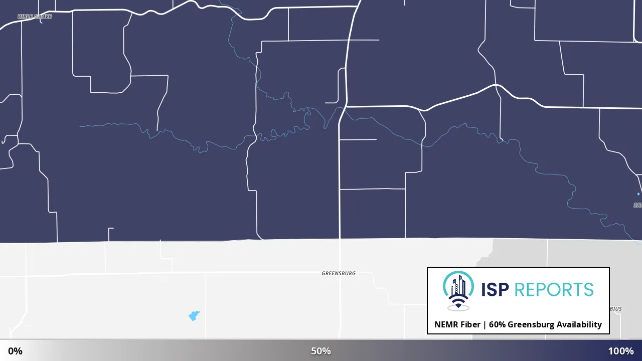 Greensburg, MO map of internet availability
