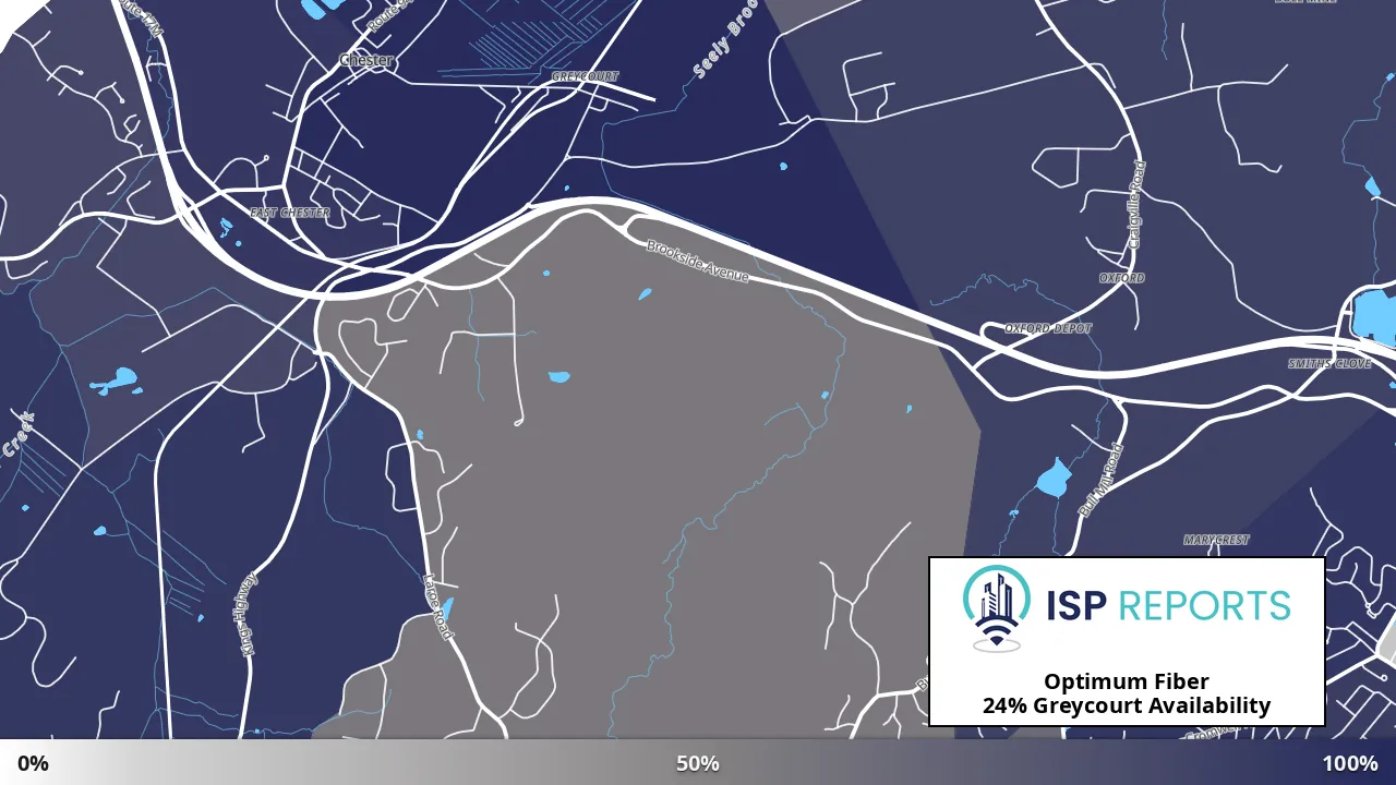 Greycourt, NY map of internet availability