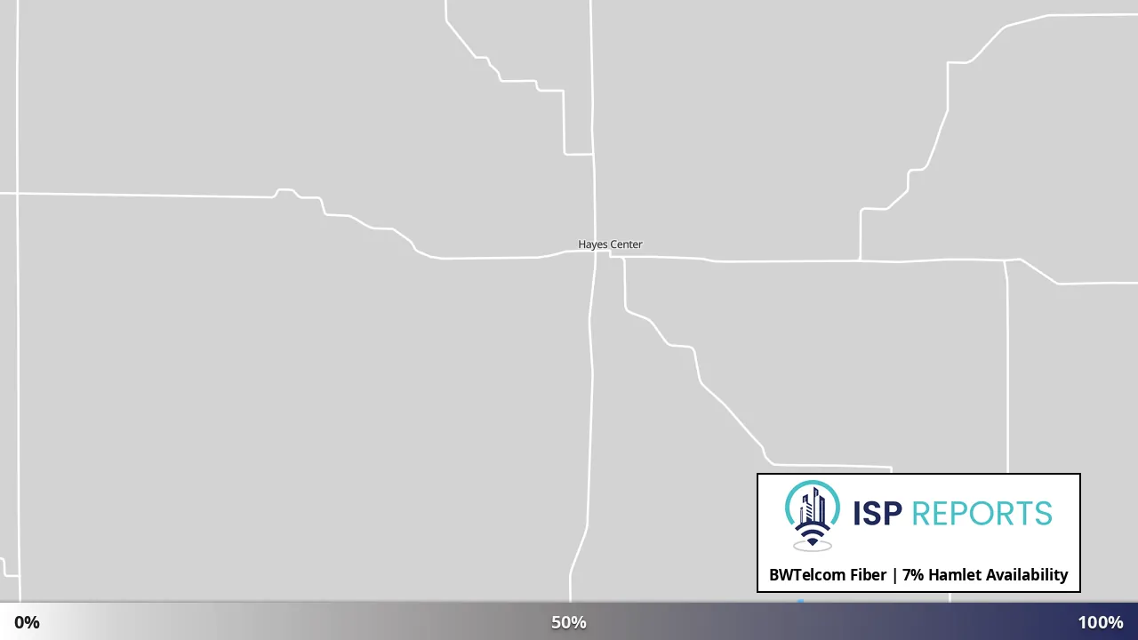 Hamlet, NE map of internet availability