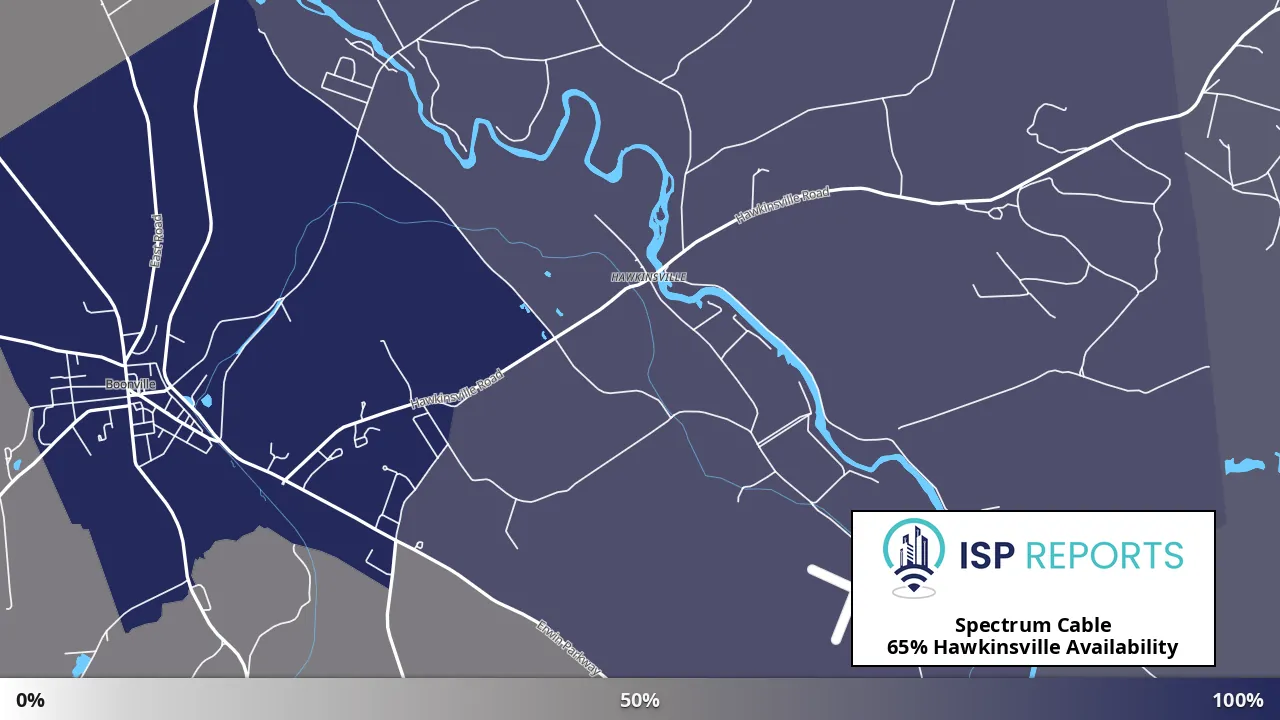 Hawkinsville, NY map of internet availability