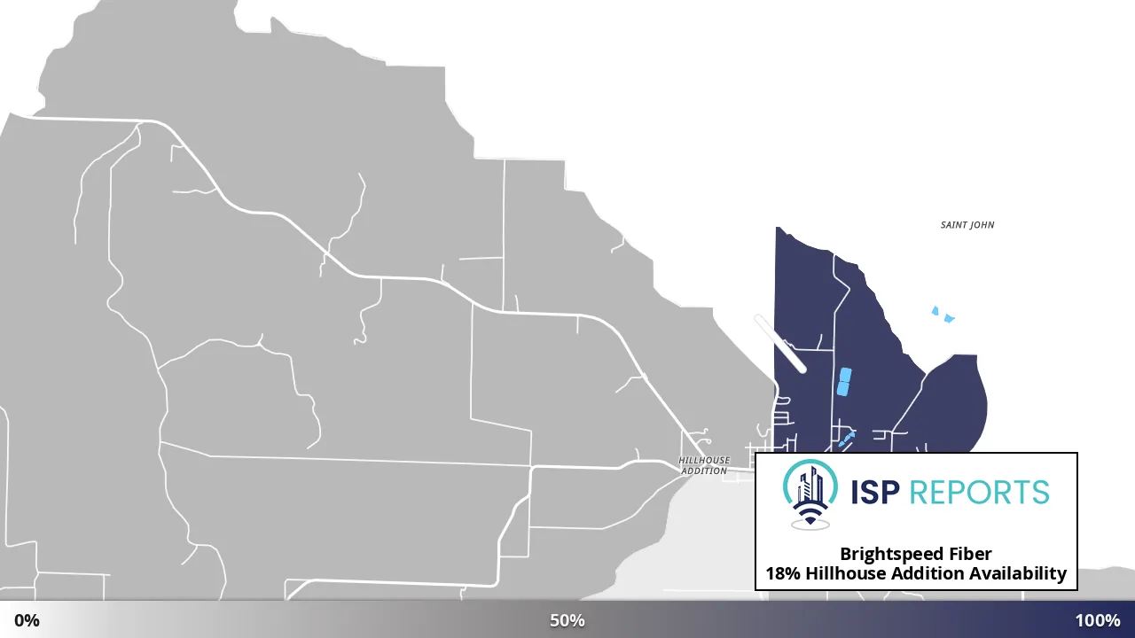 Hillhouse Addition, MO map of internet availability