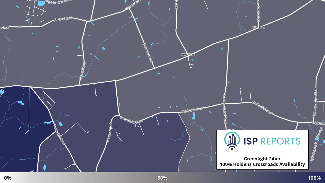 Holdens Crossroads, NC map of internet availability