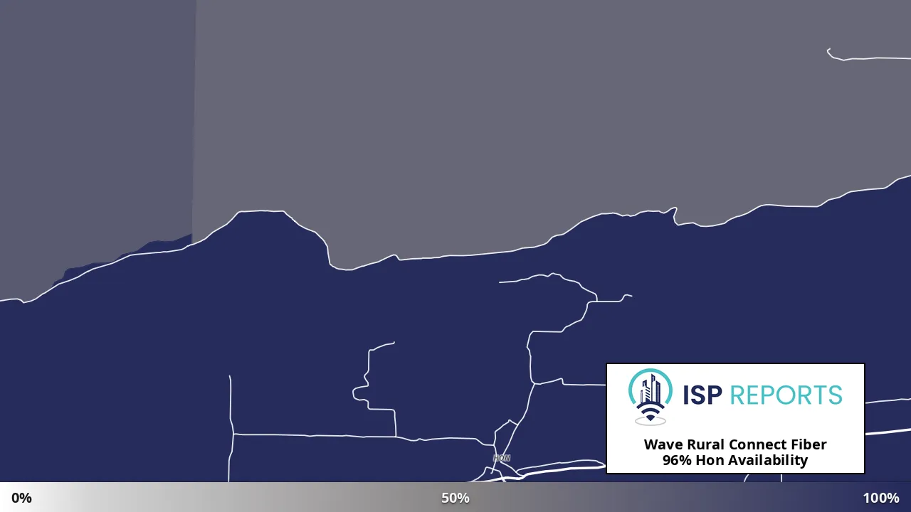 Hon, AR map of internet availability