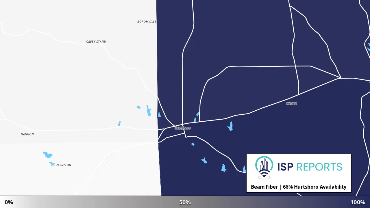 Hurtsboro, AL map of internet availability