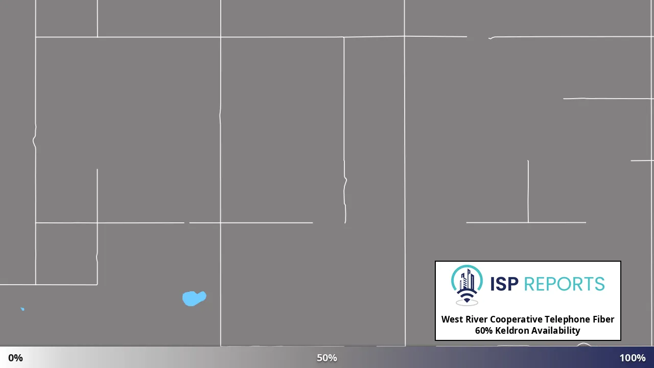 Keldron, SD map of internet availability