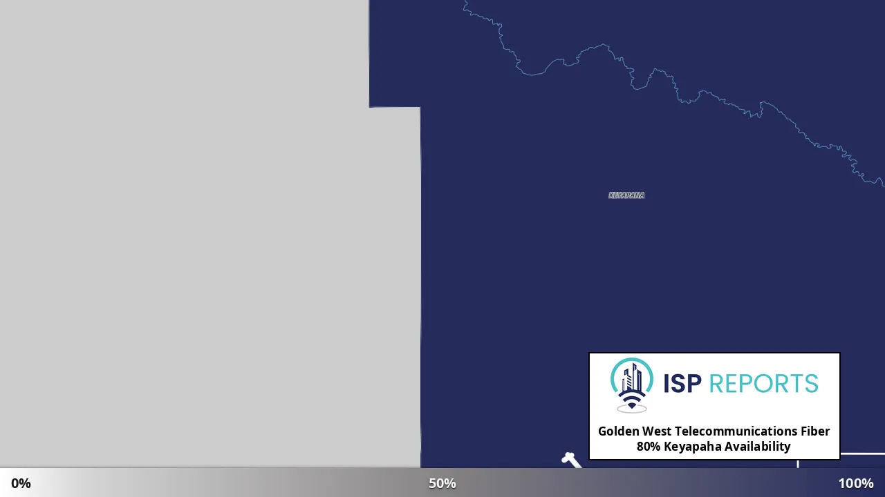 Keyapaha, SD map of internet availability
