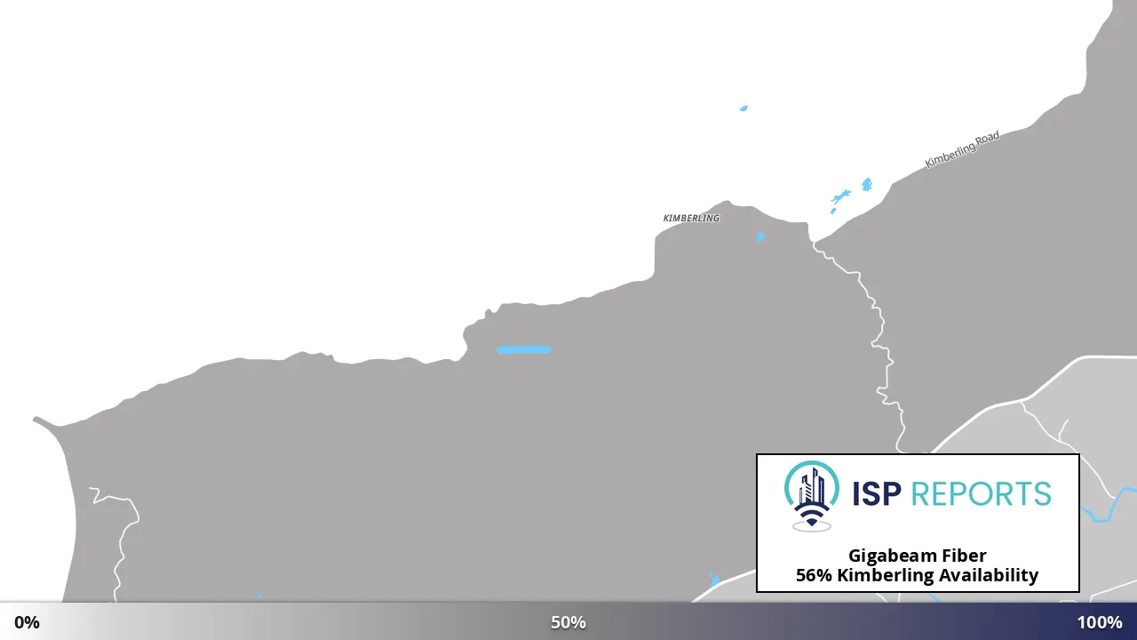 Kimberling, VA map of internet availability