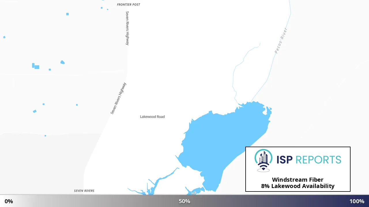 Lakewood, NM map of internet availability