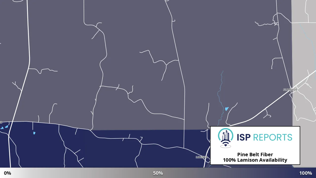 Lamison, AL map of internet availability