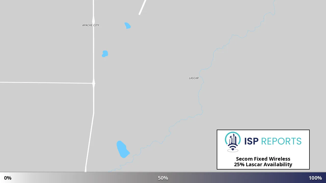 Lascar, CO map of internet availability