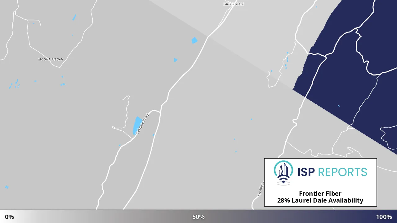 Laurel Dale, WV map of internet availability
